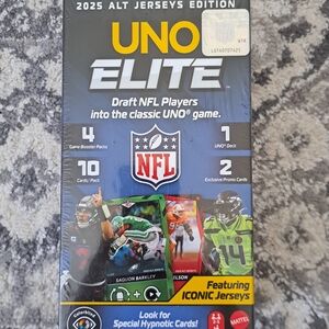 NFL UNO Elite Card Game - Black, Blue, Green